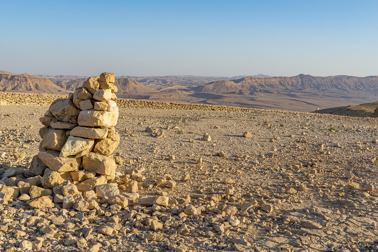 desert, landscape, panorama